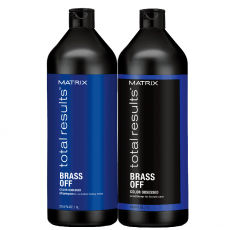 Шампунь + кондиционер против желтизны Total Results Brass Off